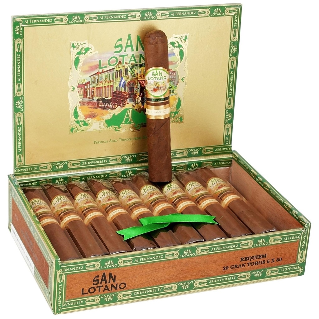 AJ Fernandez San Lotano Requiem Habano Gran Toro Box of 20 - 6" x 60