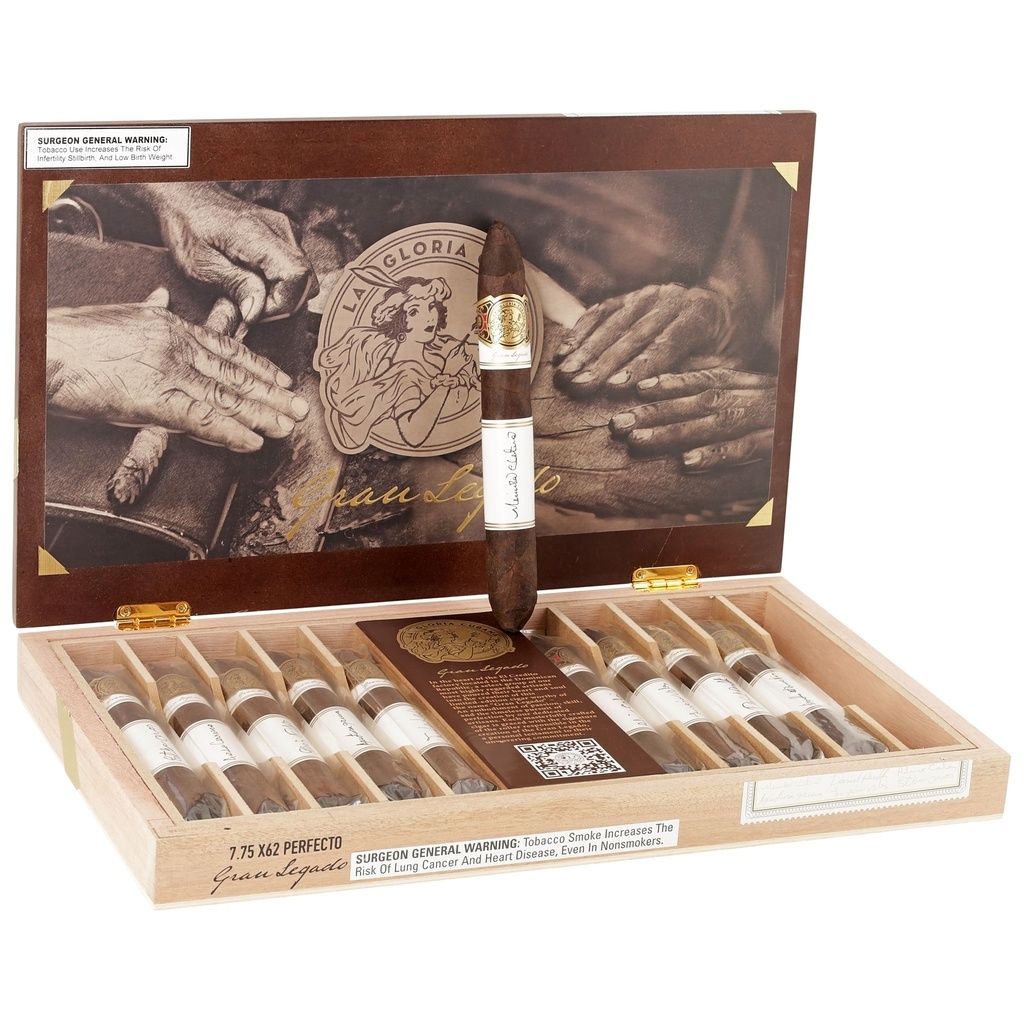 La Gloria Cubana Gran Legado Figurado 7"3/4 * 62