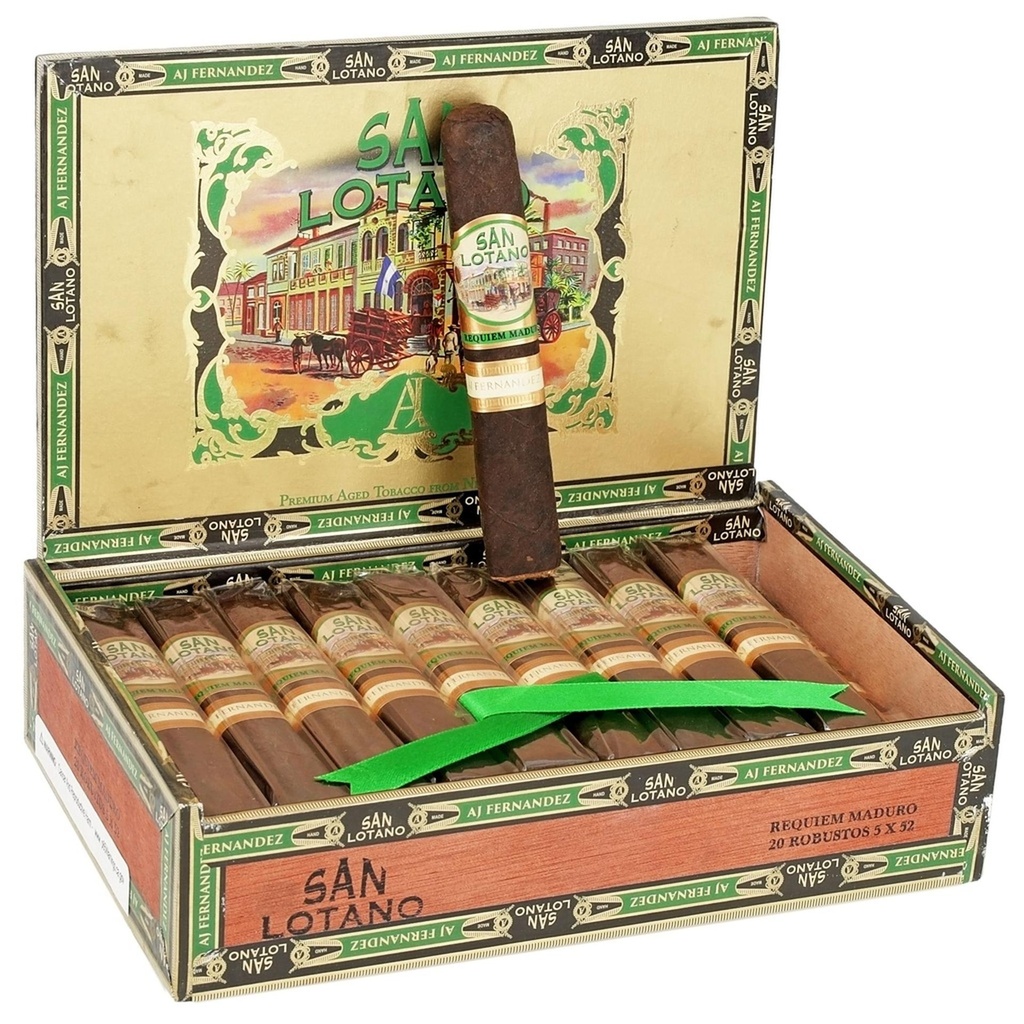AJ Fernandez San Lotano Requiem Maduro Robusto box of 20 - 5" x 52