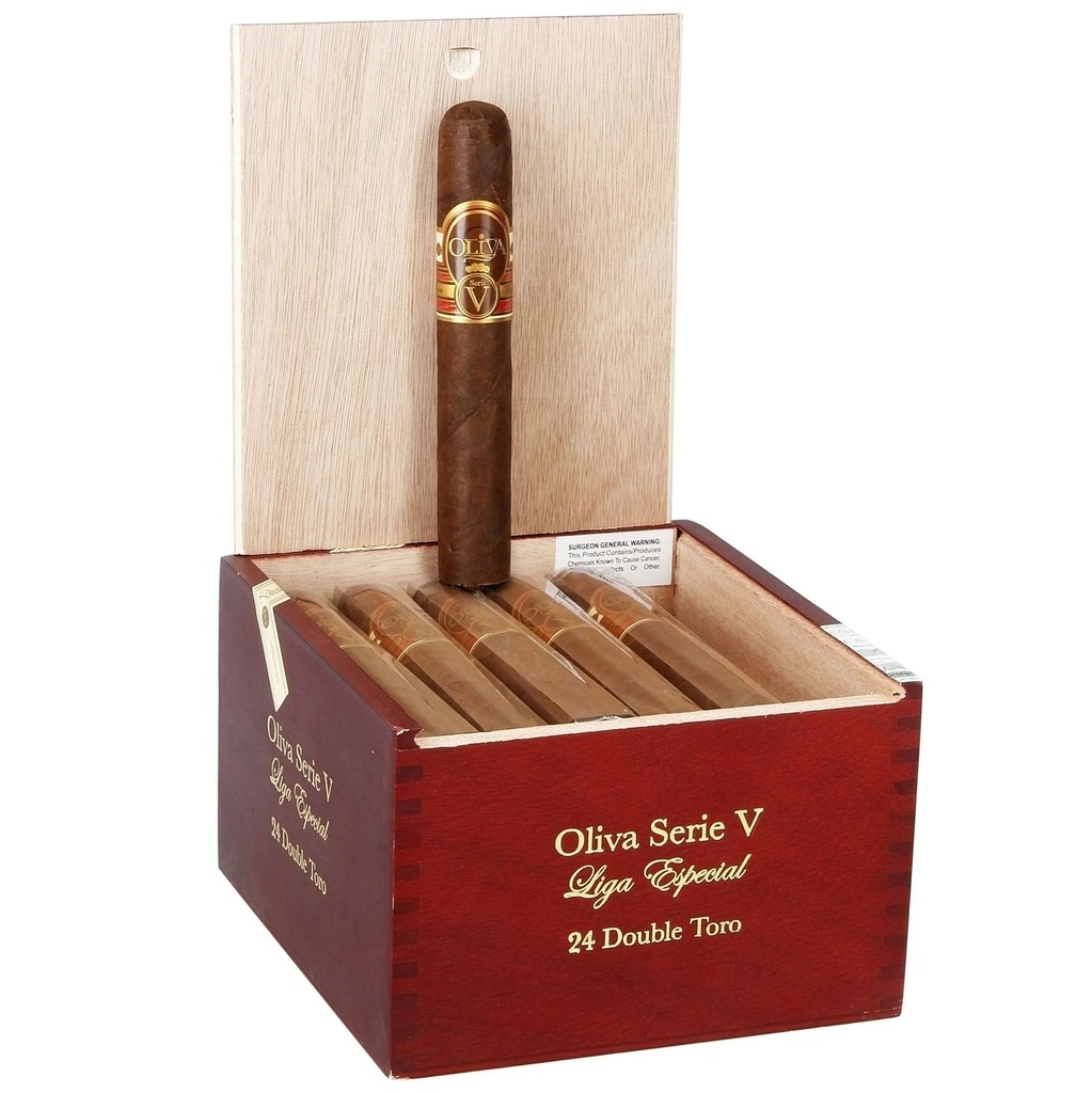 Oliva Serie V Special Double Toro Box of 24 - 6" x 60