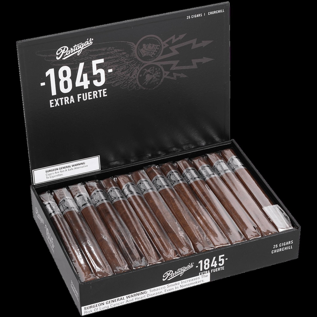 Partagas 1845 Extra Fuerte Churchill Box of 25 - 7" x 49