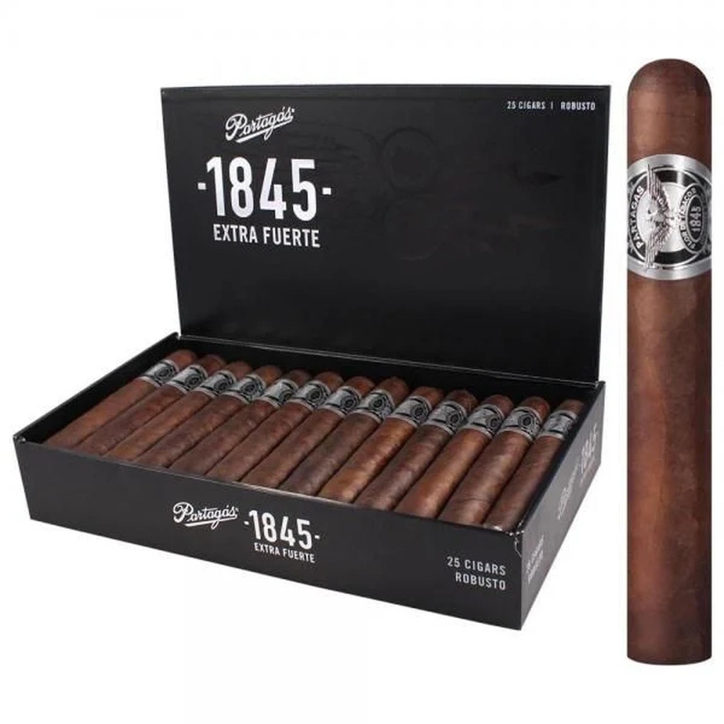 Partagas 1845 Extra Fuerte Robusto Box of 25 - 5" 1/2 x 50