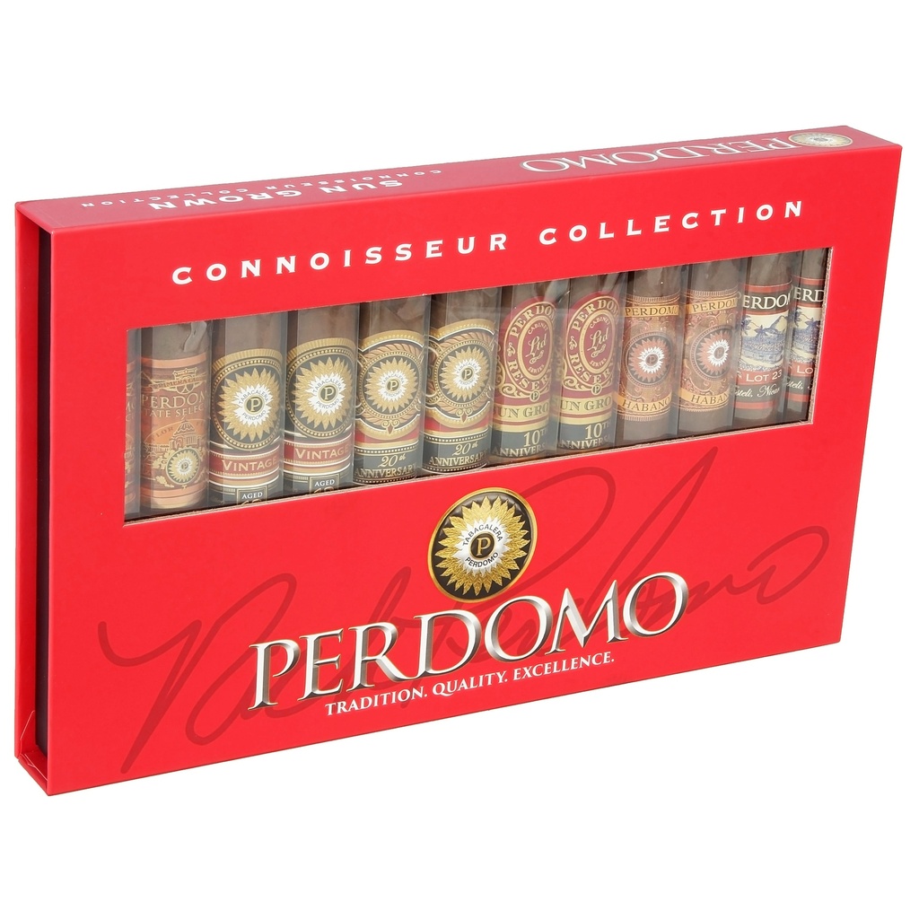 Perdomo Collection Connoisseur Sun Grown 12-Cigar Sampler