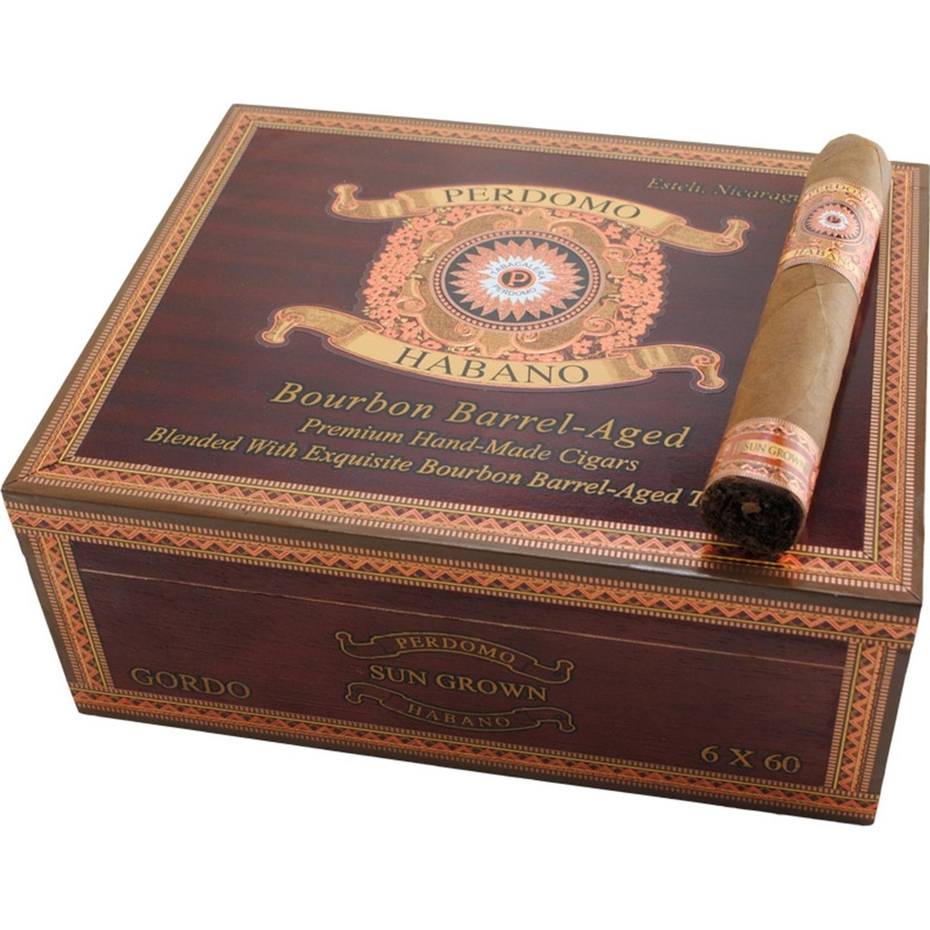 Perdomo Habano Sungrown Gordo Box of 24 - 6" x 60 