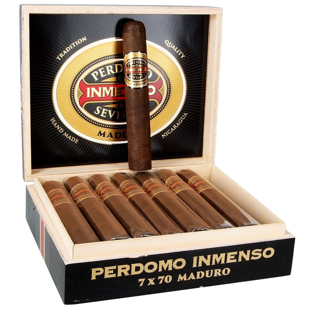 Perdomo Inmenso Seventy Maduro Churchill Box of 16 - 7" x 70