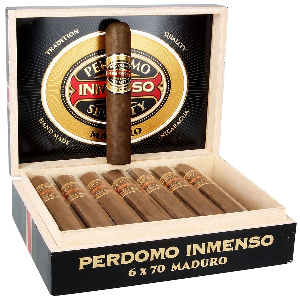 Perdomo Inmenso Seventy Maduro Epicure Box of 16 - 6" x 70