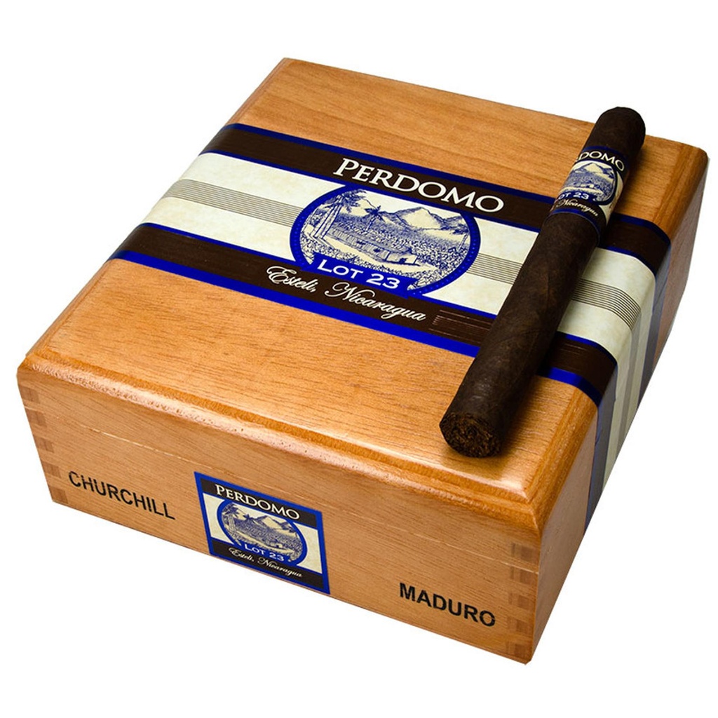 Perdomo Lot 23 Maduro Churchill Box of 24 - 7" x 50 