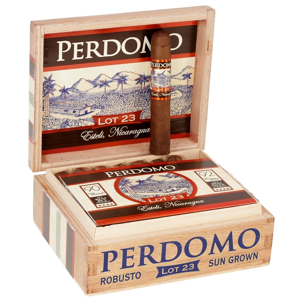 Perdomo Lot 23 Sungrown Robusto Box of 24 - 5" x 50