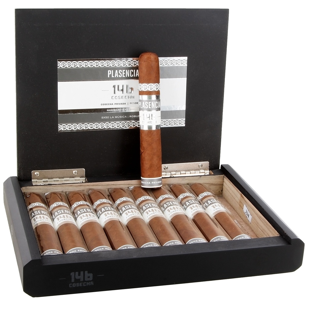 Plasencia Cosecha 146 La Musica Robusto Box of 10 - 5" x 50