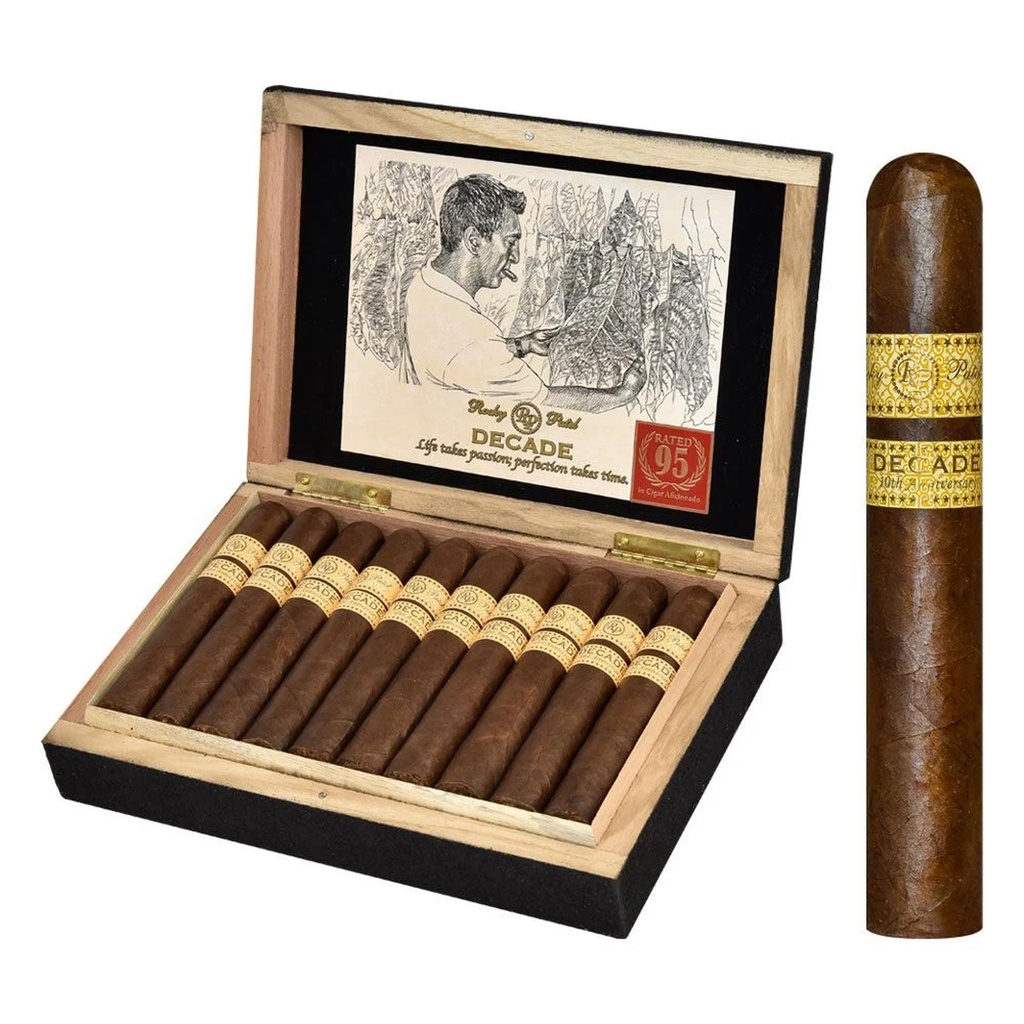 Rocky Patel Decade The Emperor Box of 20 - 6" x 60