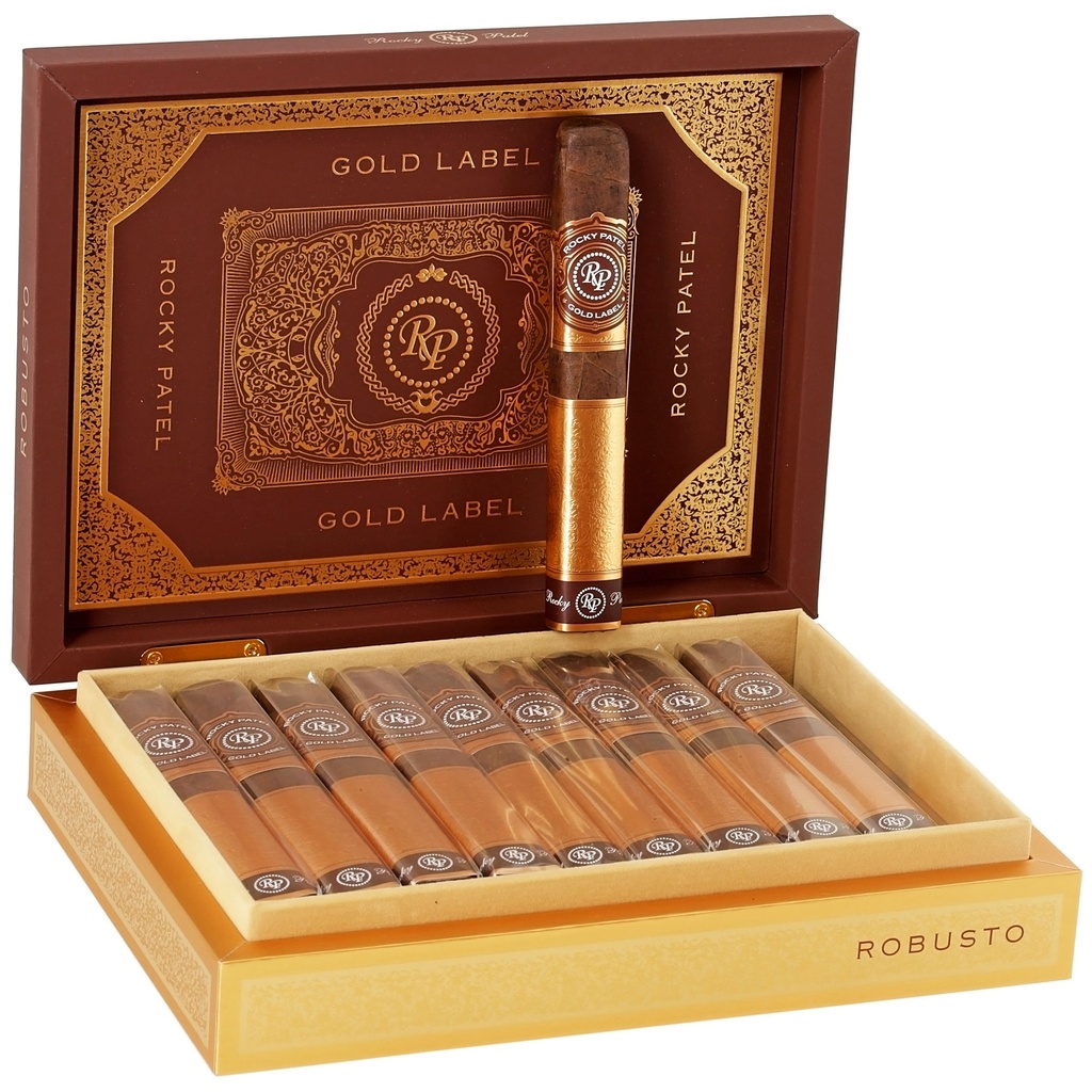 Rocky Patel Gold Label Robusto Box of 20 - 5" 1/2 x 50