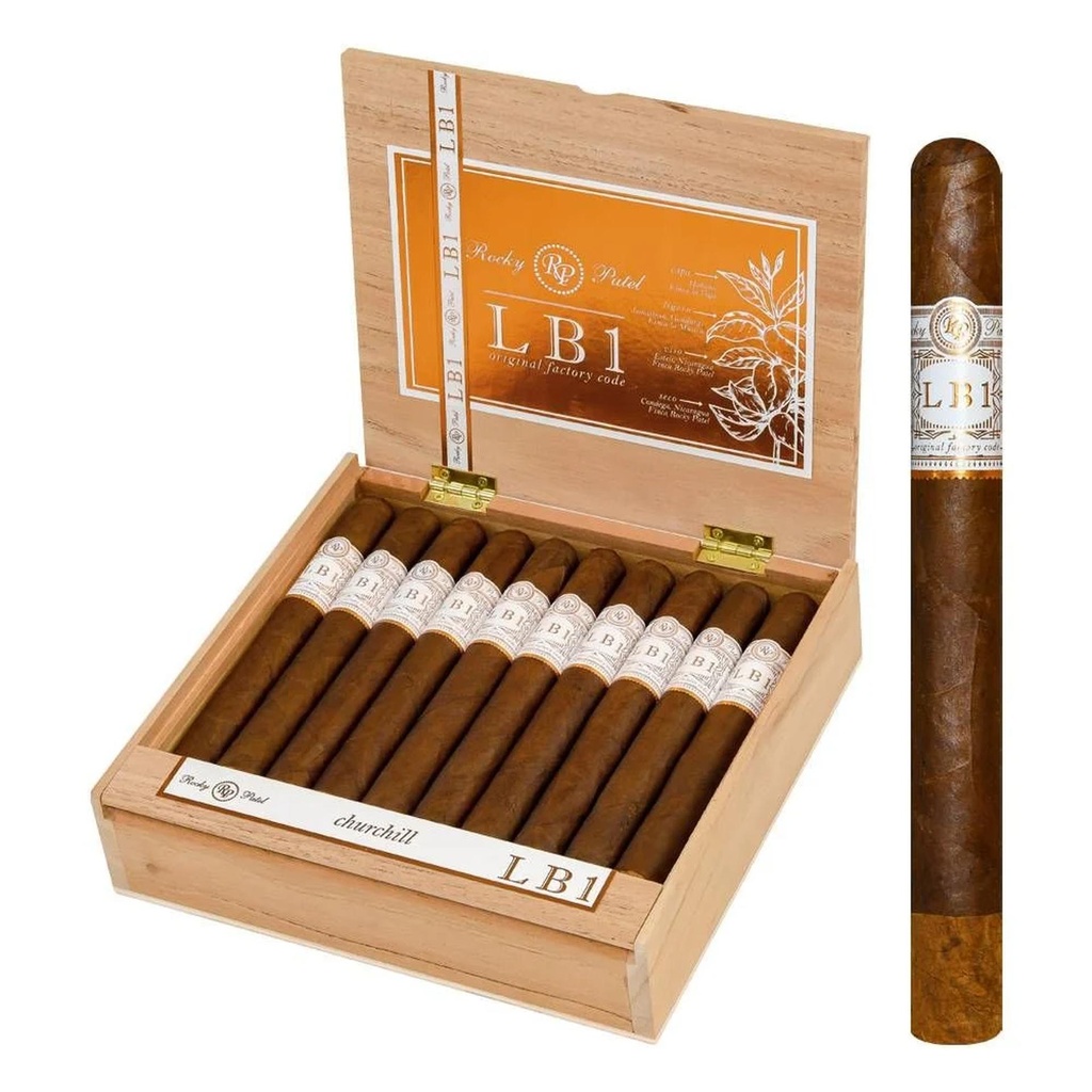 Rocky Patel LB1 Churchill Shaggy Foot Box of 20 - 7" x 48