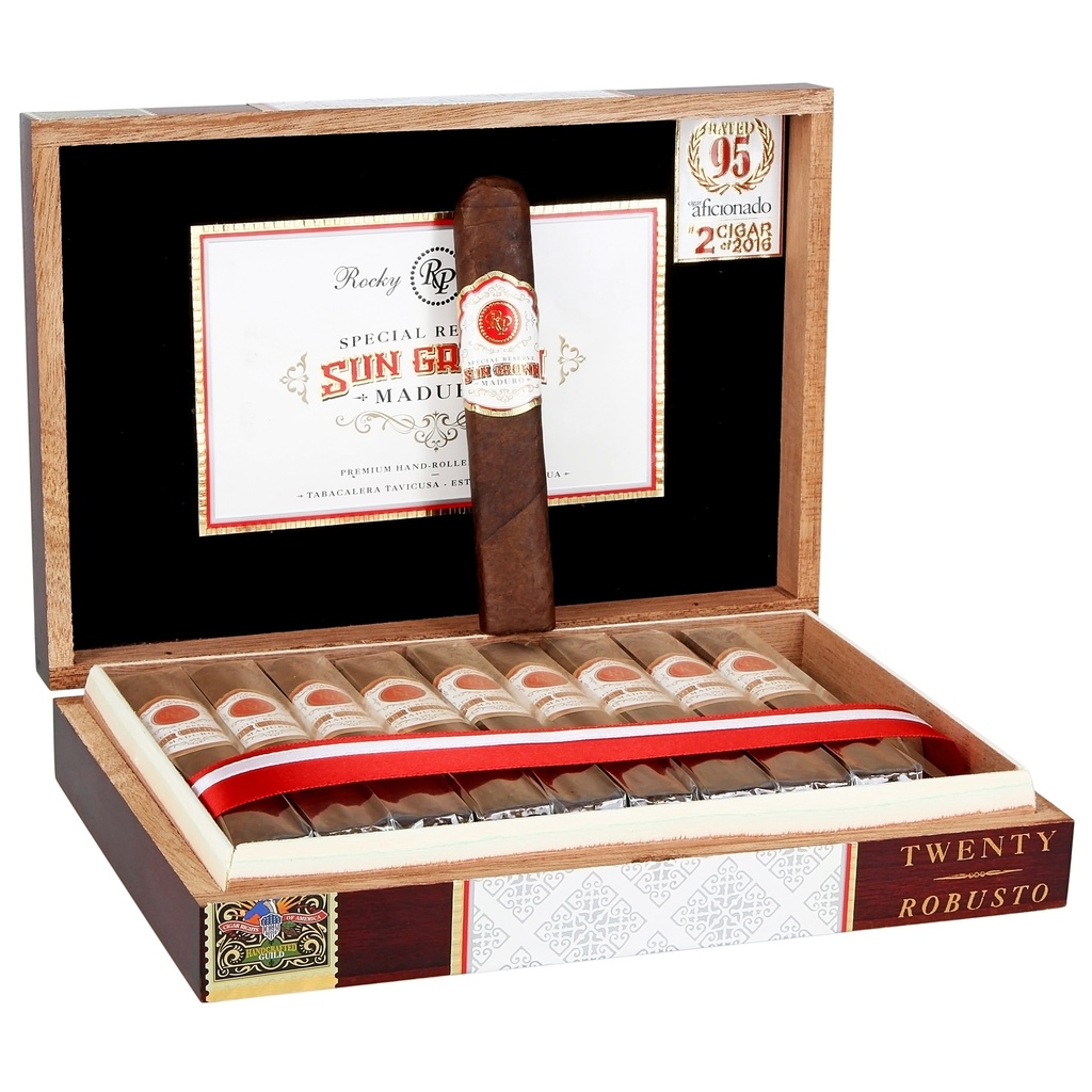 Rocky Patel Sun Grown Maduro Robusto Box of 20 - 5" x 50