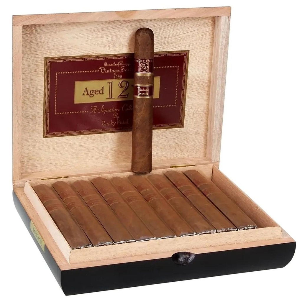 Rocky Patel Vintage Series 1990 Broadleaf Toro Box of 20 - 6" 1/2 x 52 
