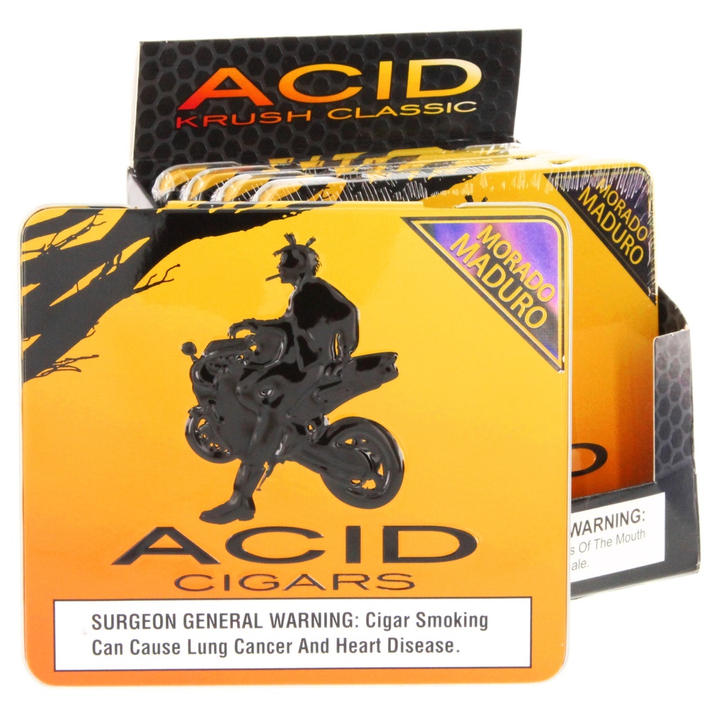 Acid Purple (Juggernaut) Krush Small Cigar Tin of 5