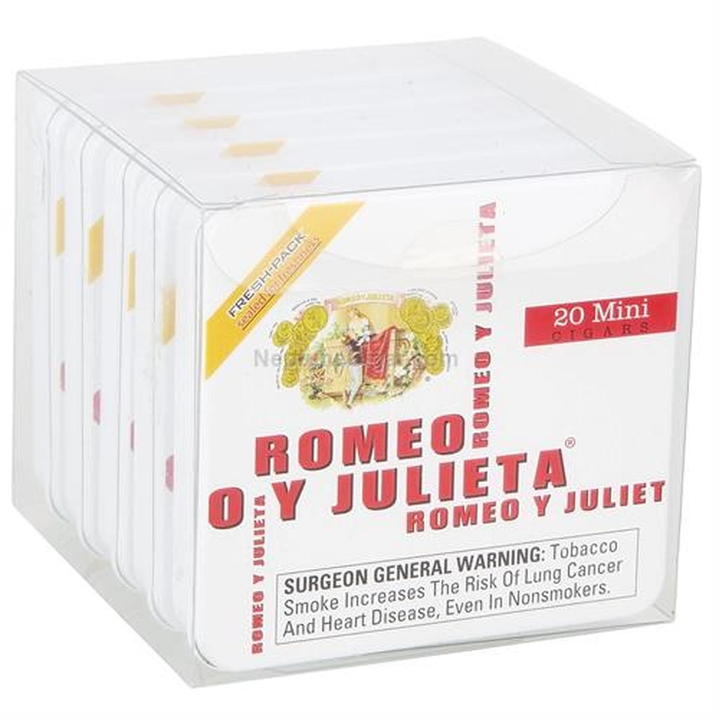 Romeo y Julieta Mini Original White Small Cigars  Tin of 5