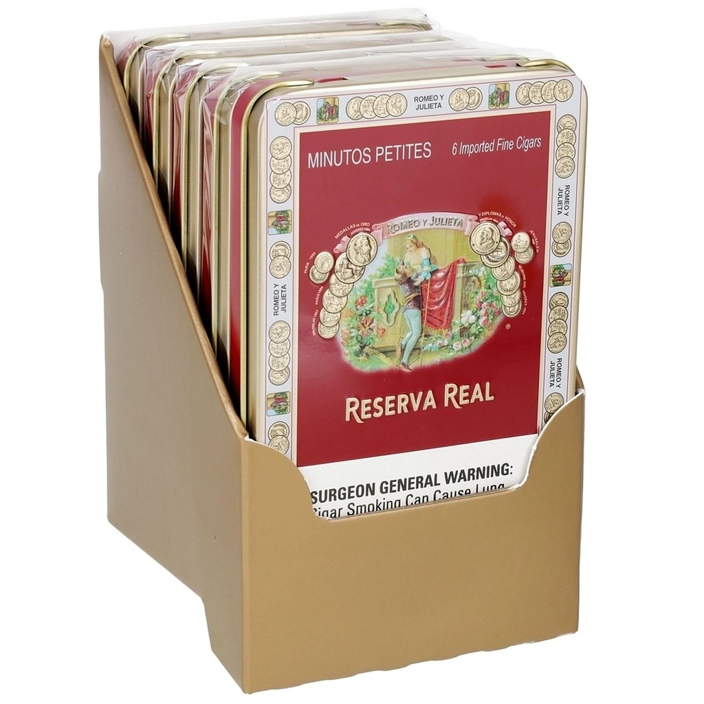 Romeo y Julieta Reserva Real Minutos Petites Small Cigars Tin of 5