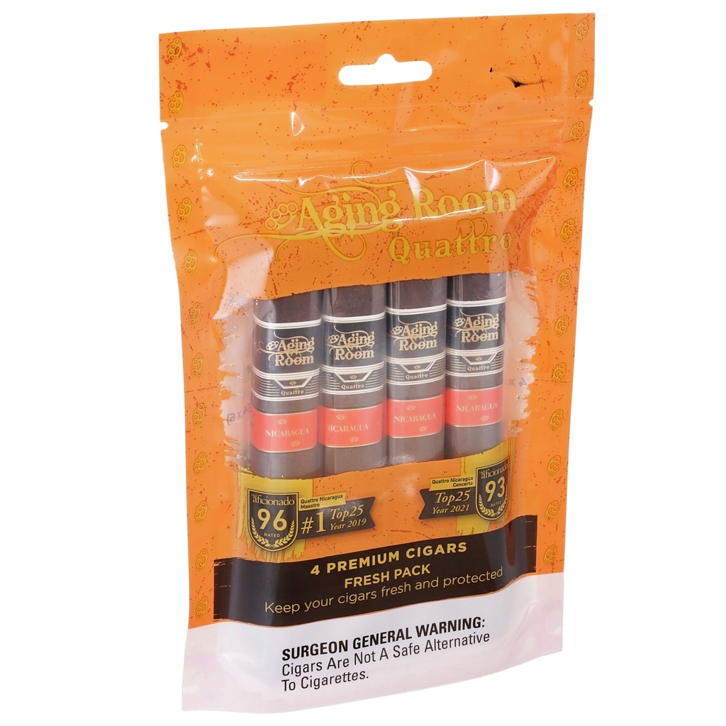 Aging Room Quattro Fresh Loc 4-Cigar Sampler (8 pack of 4)
