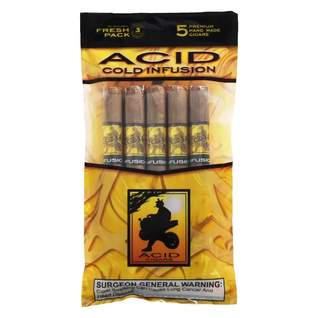 Acid Toast Cold Infusion Shelf Retail Pack of 5 - Sampler Cigars