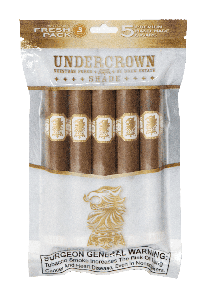 Undercrown Shade Gran Toro Shelf Retail Pack of 5 - Sampler Cigars