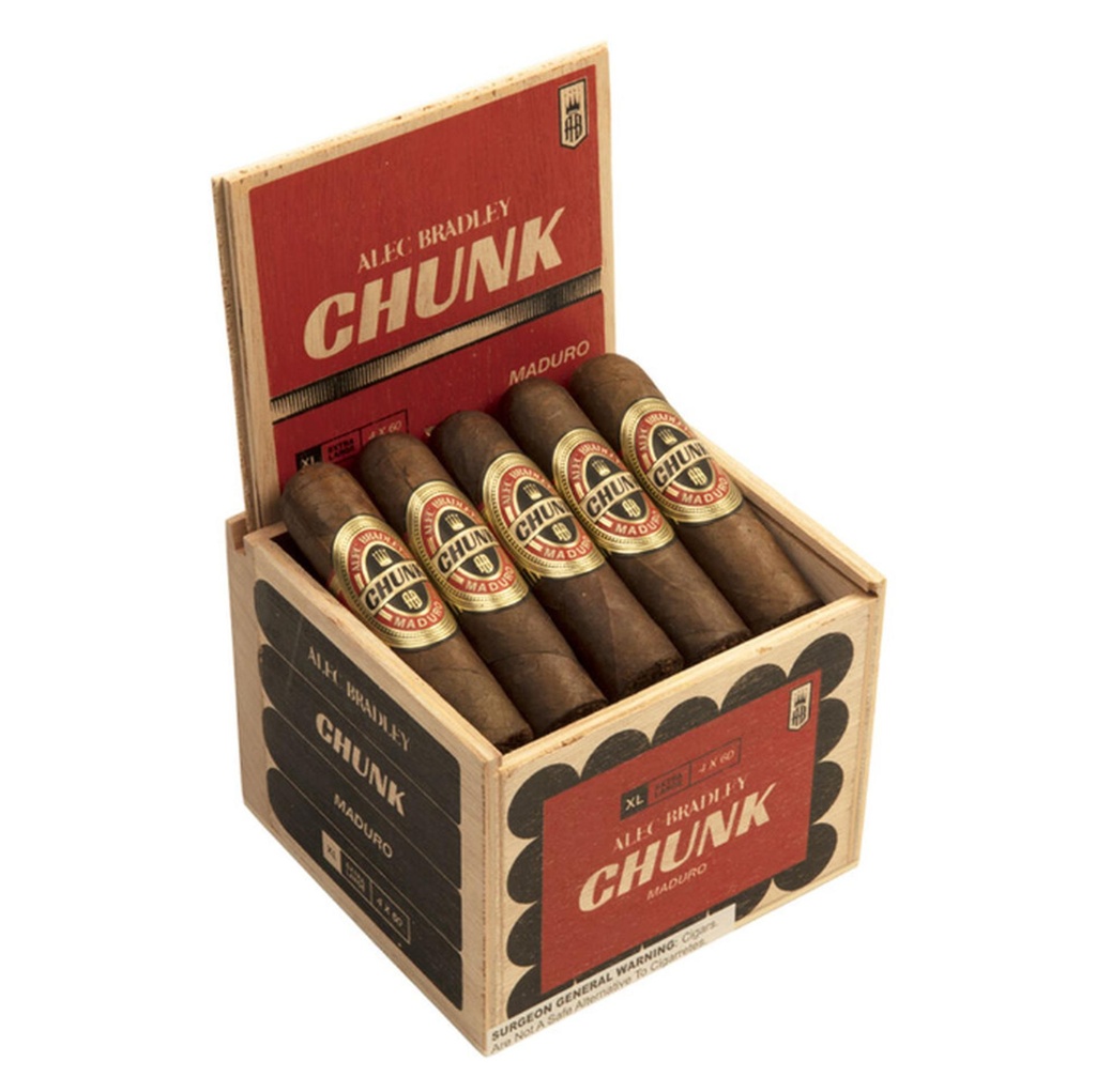 Alec Bradley Chunk XL Maduro 4x60 Box of 20