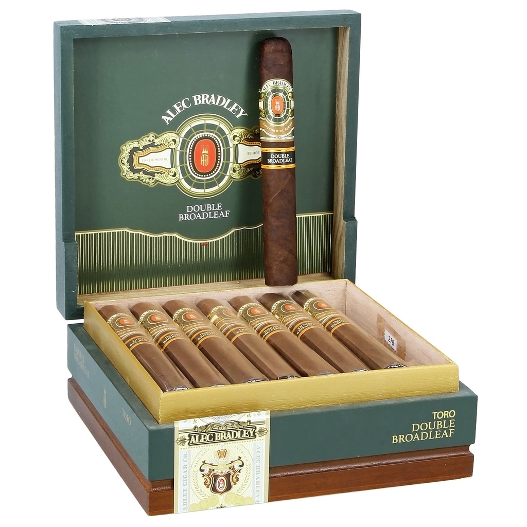 Alec Bradley Double Broadleaf Toro Box of 24 - 6" x 52
