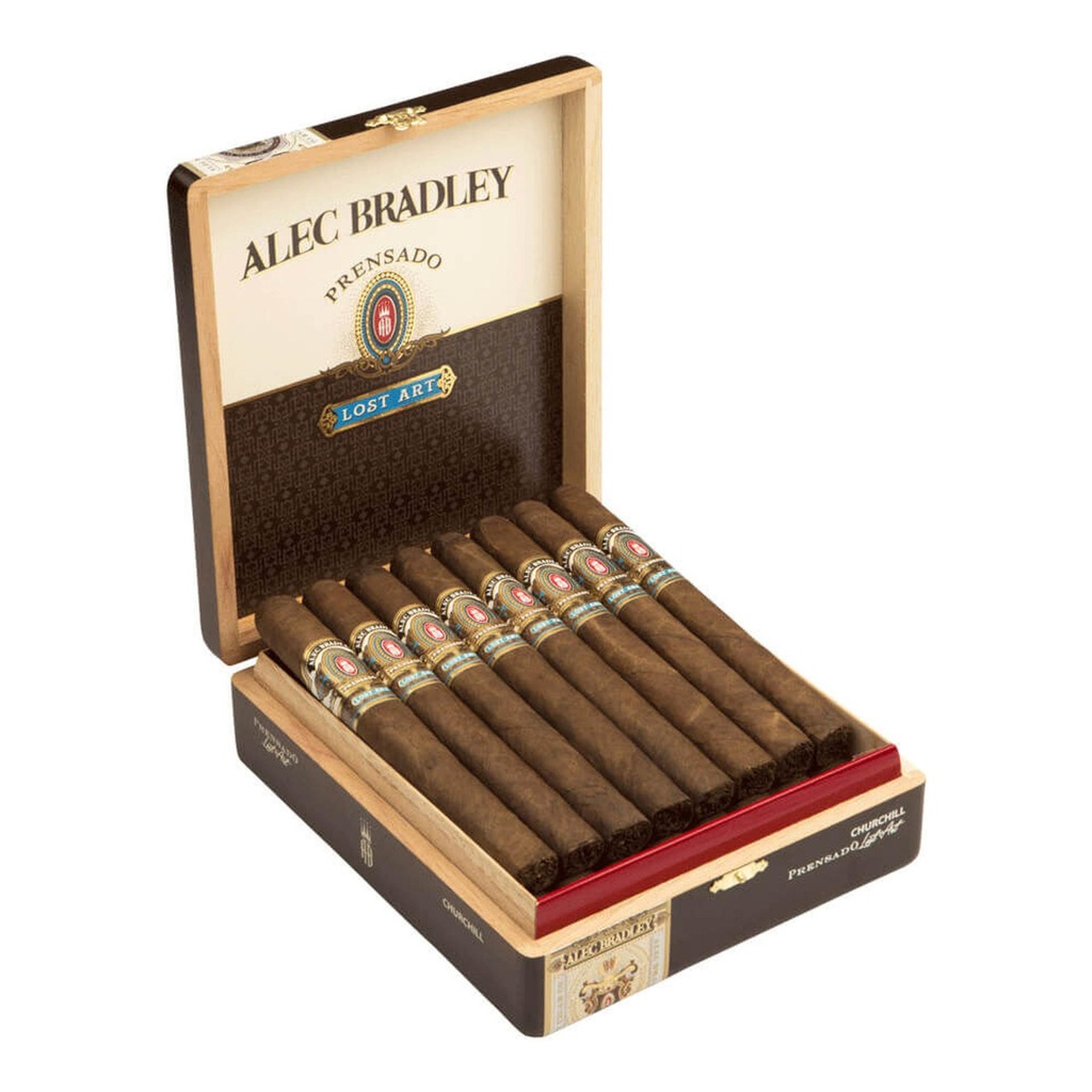 Alec Bradley Prensado Lost Art Churchill Box of 24 - 7" x 50