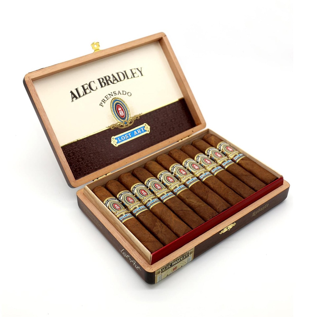 Alec Bradley Prensado Lost Art Robusto Box of 24 - 5" x 52