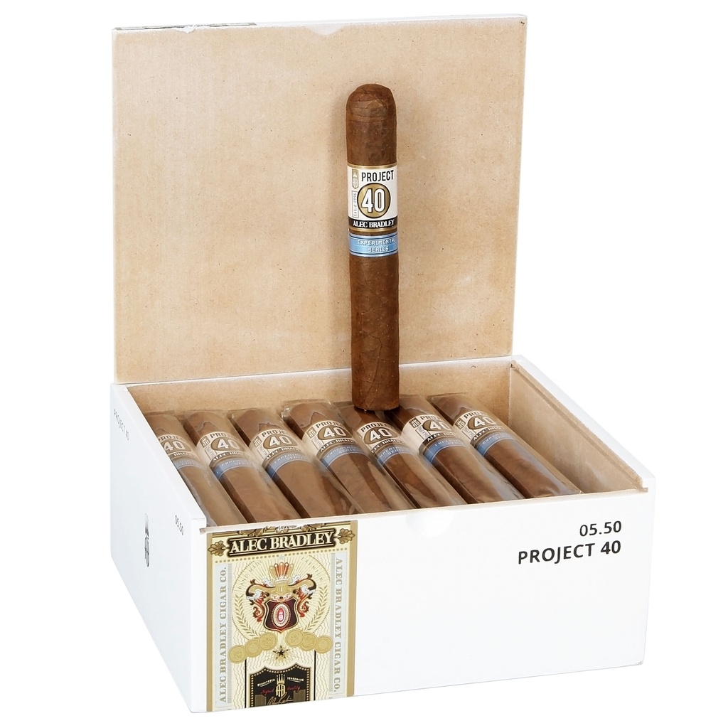 Alec Bradley Project 40 Robusto Box of 24 - 5" x 50