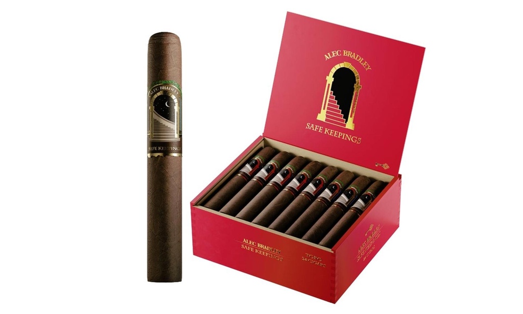 Alec Bradley Safe Keepings Corona Box of 24 - 5" 3/8 x 46