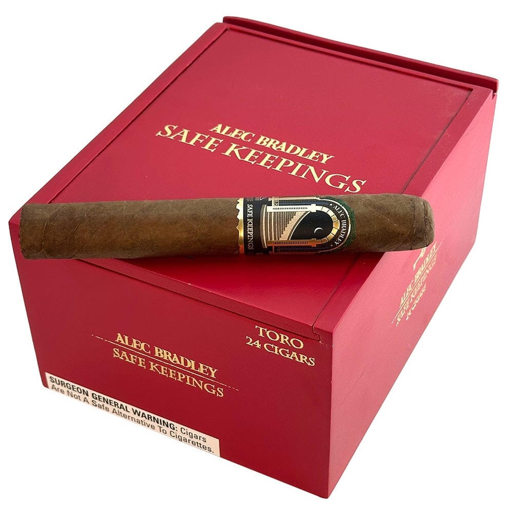 Alec Bradley Safe Keepings Toro Box of 24 - 6" x 52
