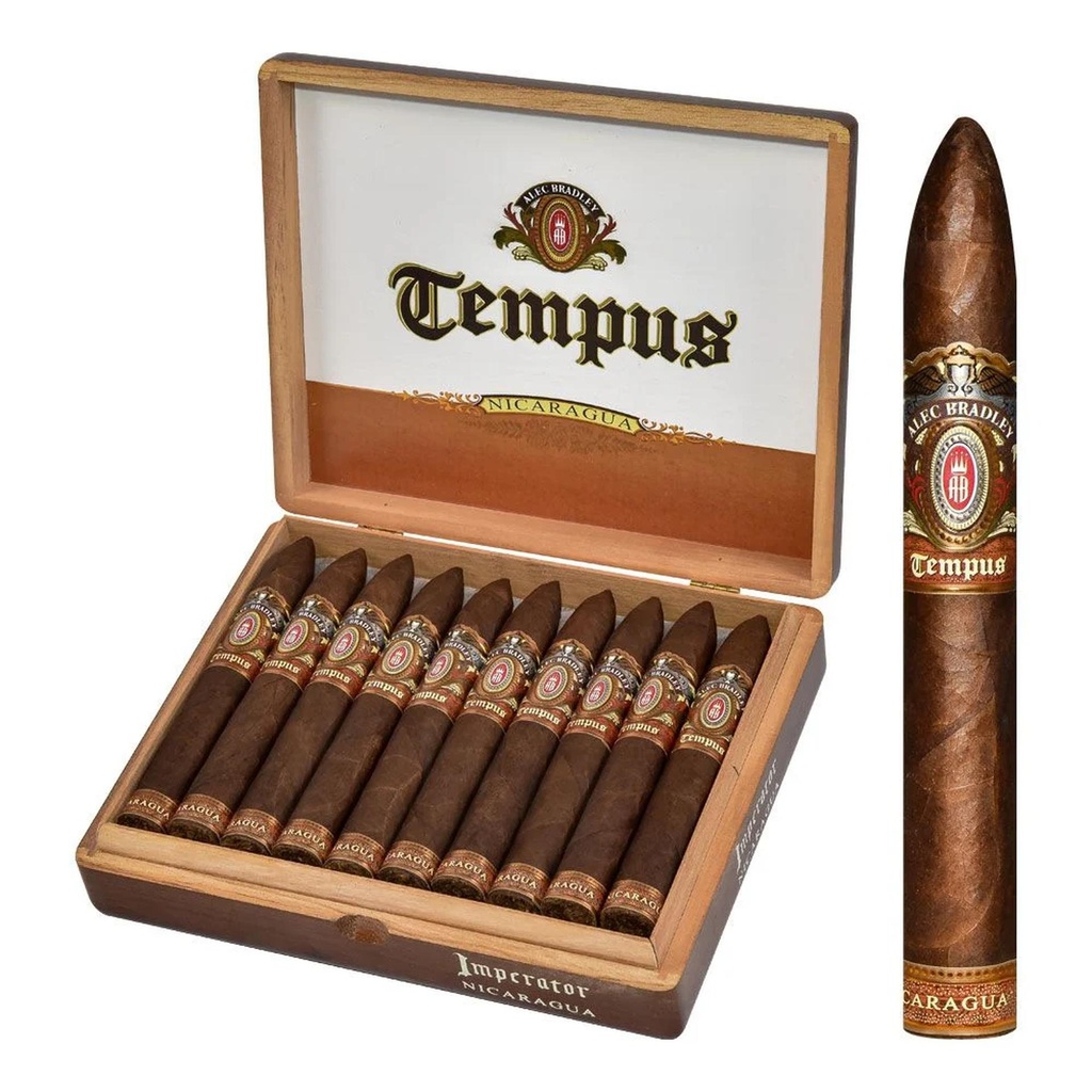 Alec Bradley Tempus Nicaragua Torpedo Box of 24 - 6" 1/8 x 52
