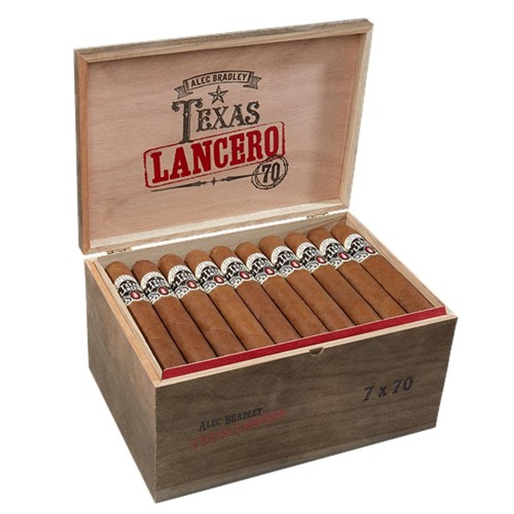 Alec Bradley Texas Lancero Box of 50 - 7" x 70 