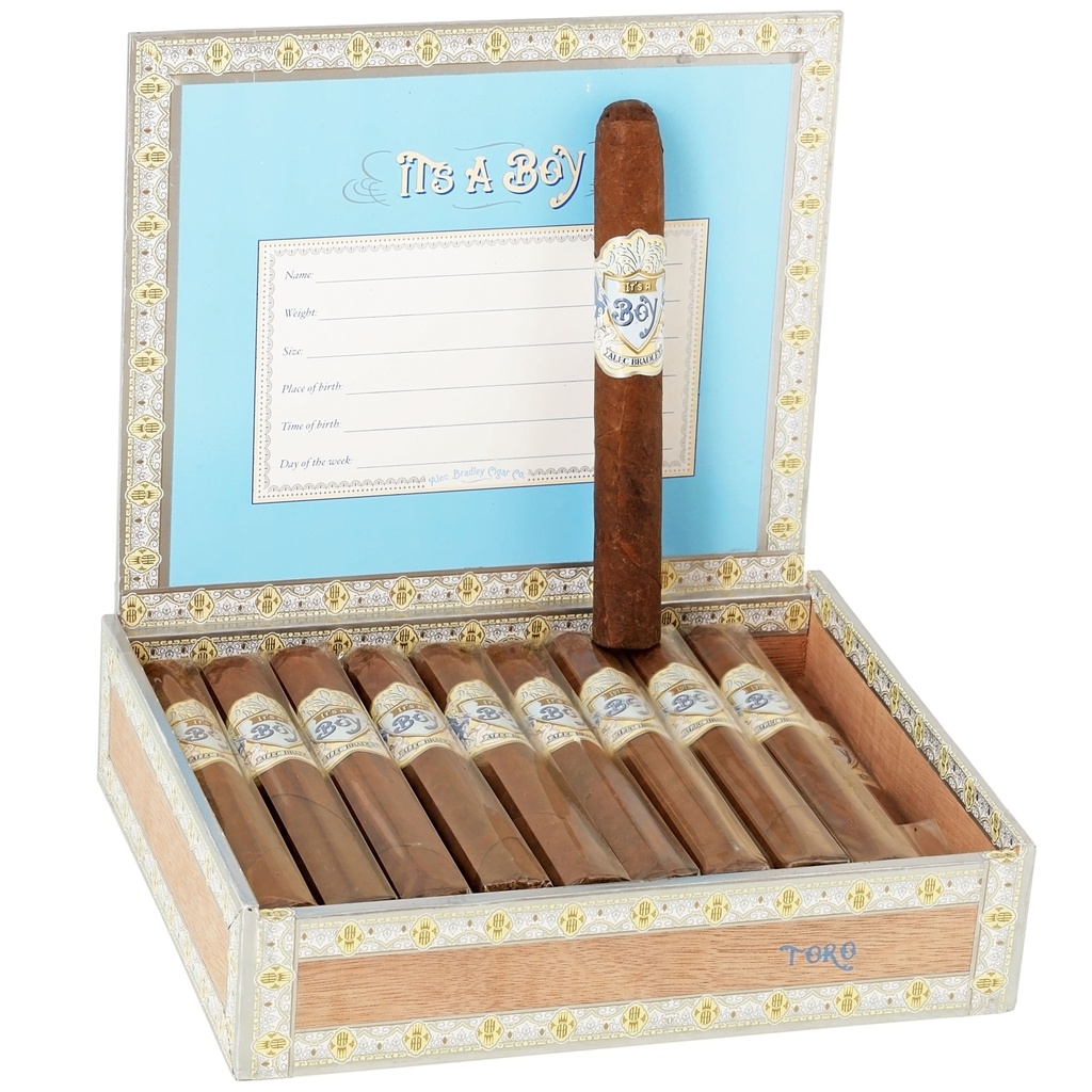 Alec Bradley Texas Lancero It's a Boy Box of 20 - 6" x 50