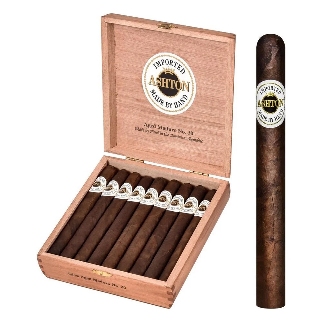 Ashton Aged Maduro No.30 Box of 25 - 6" 3/4 x 44 