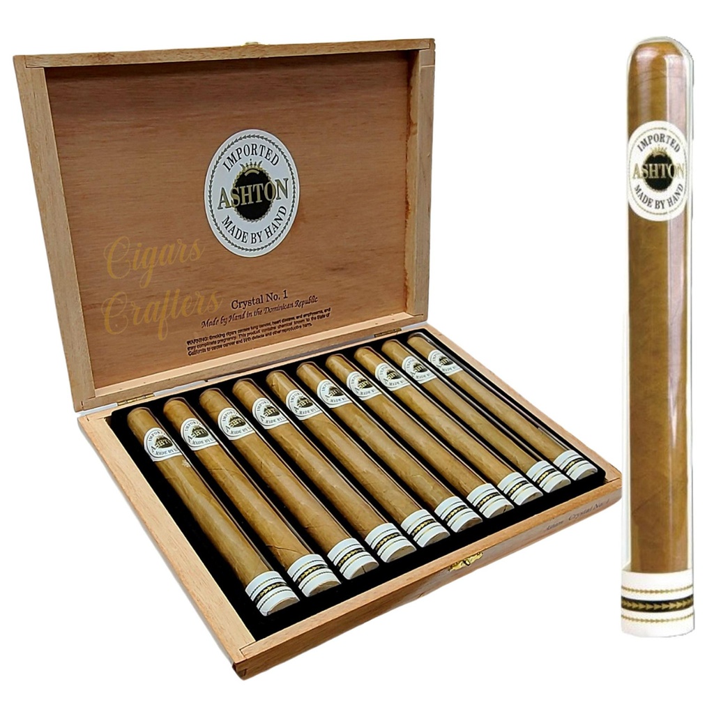 Ashton Classic Crystal #1 (Glass Tube) Box of 10 - 6" 1/2 x 44
