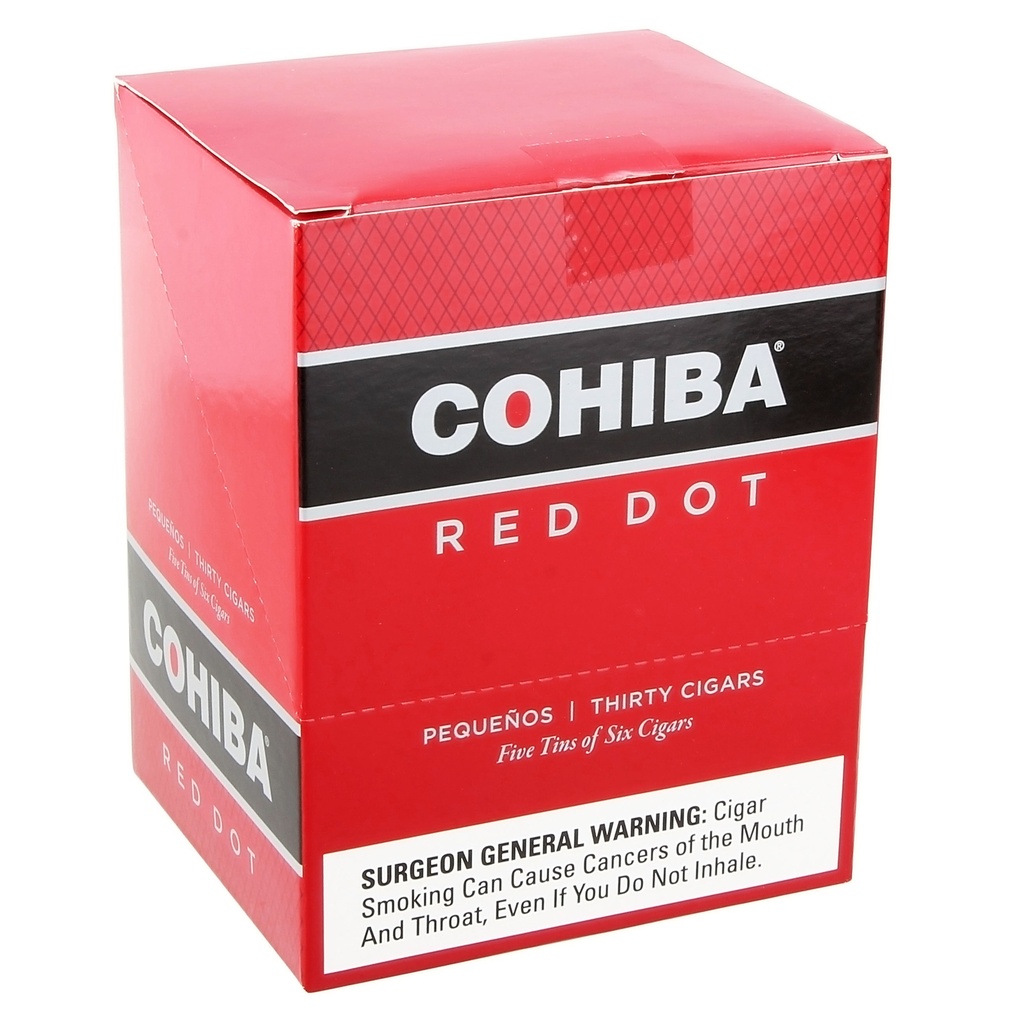 Cohiba Red Dot Pequenos Small Cigars Tin of 5 