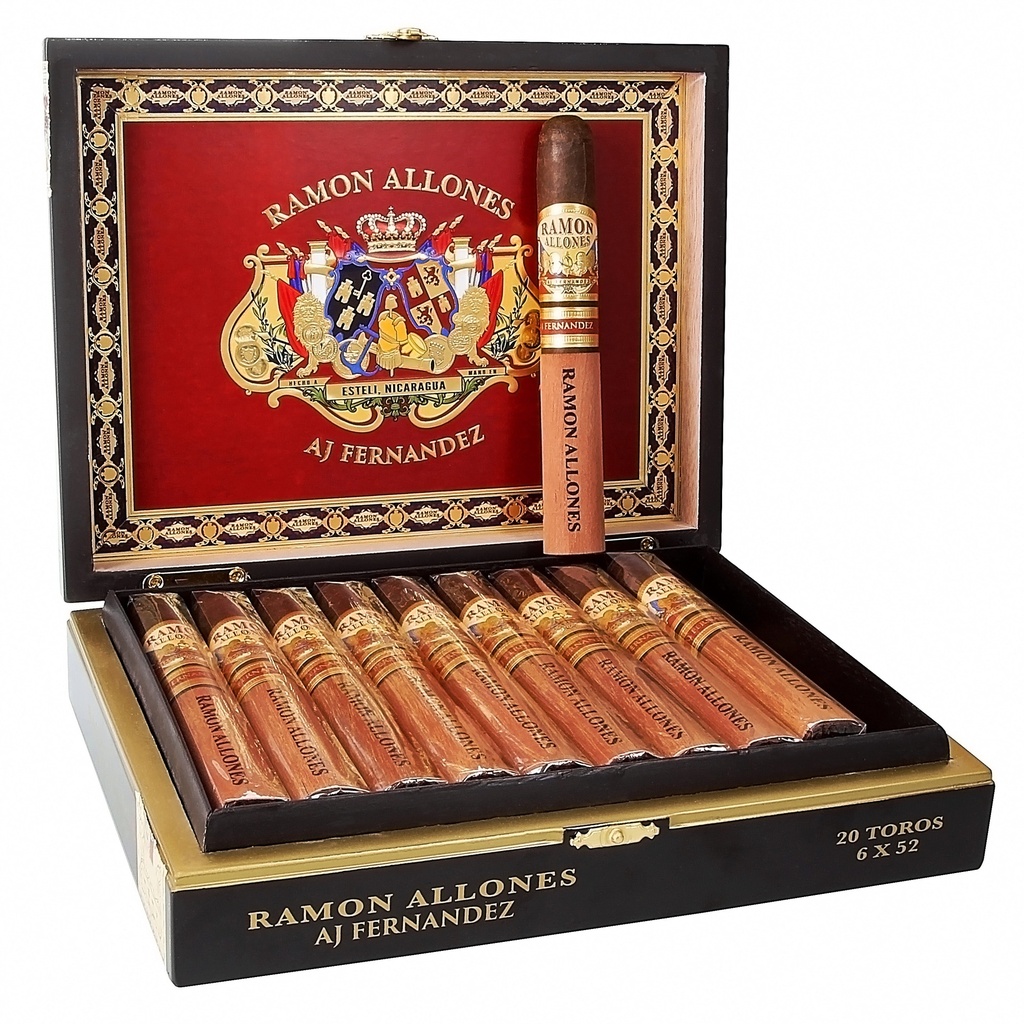 AJ Fernandez Ramon Allones Toro Box of 20 - 6" x 52