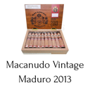 Macanudo Vintage Maduro 2013
